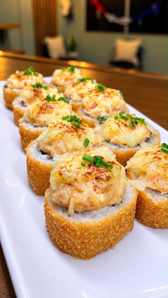 Carapacho gratin roll